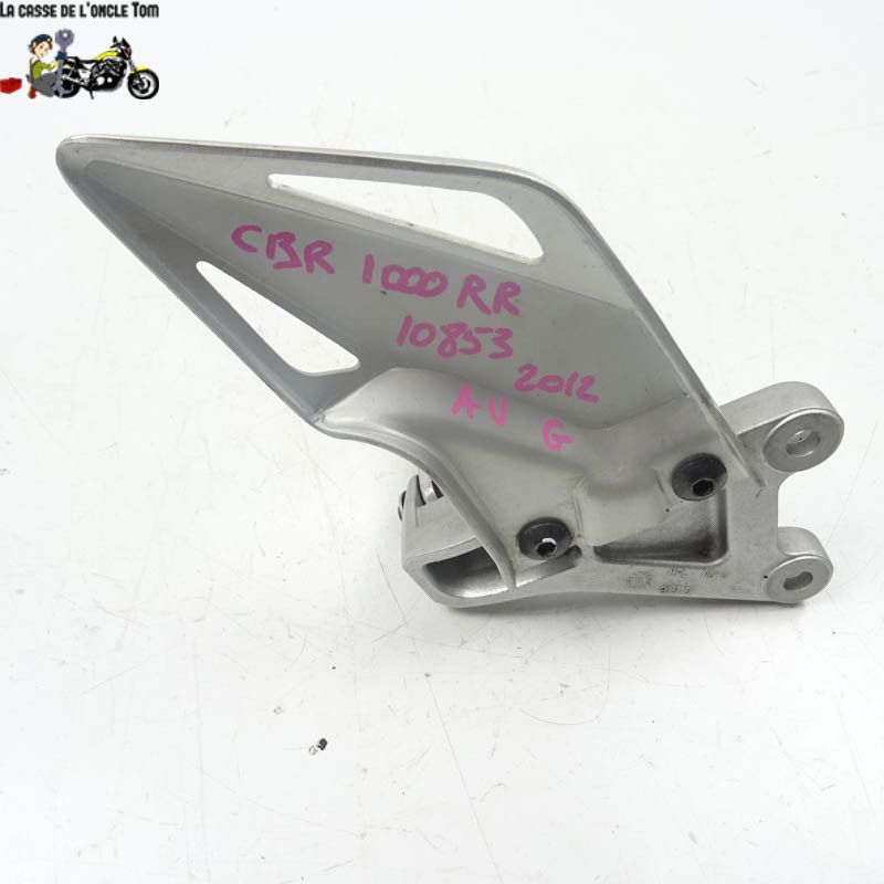 Platine + repose pied avant gauche Honda 1000 cbr rr fireblade 2012 - CTM-10853-024