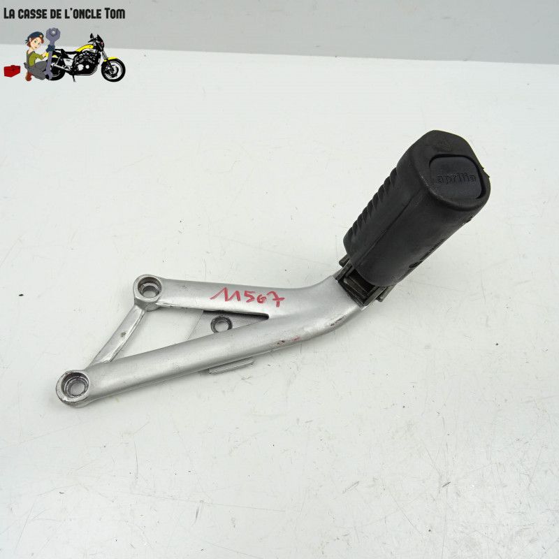 Platine + repose pied arrière gauche Aprilia 650 starck 6.5 1996 - CTM-11507-048