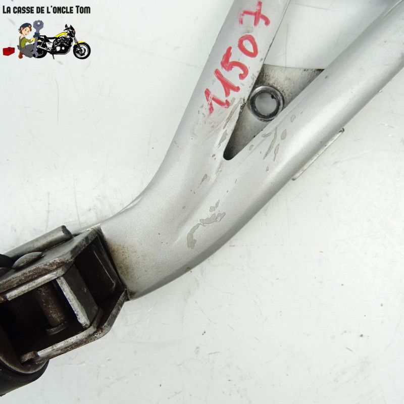 Platine + repose pied arrière droit Aprilia 650 starck 6.5 1996 - CTM-11507-051