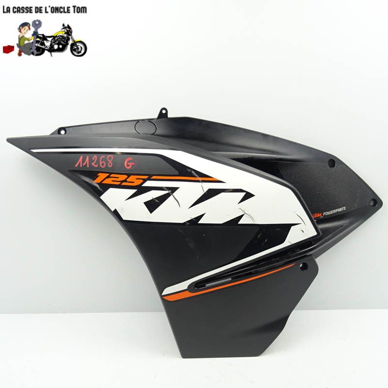 Flanc de carénage gauche KTM 125 RC 2015 - Cassetom - Nos pièces motos