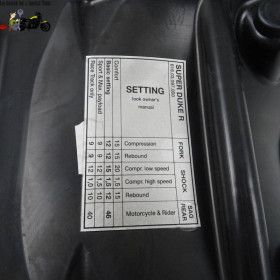 Selle conducteur KTM 1290 super duke 2019
