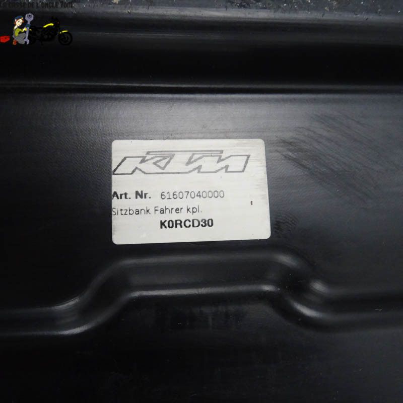 Selle conducteur KTM 1290 super duke 2019 - CTM-11611-101