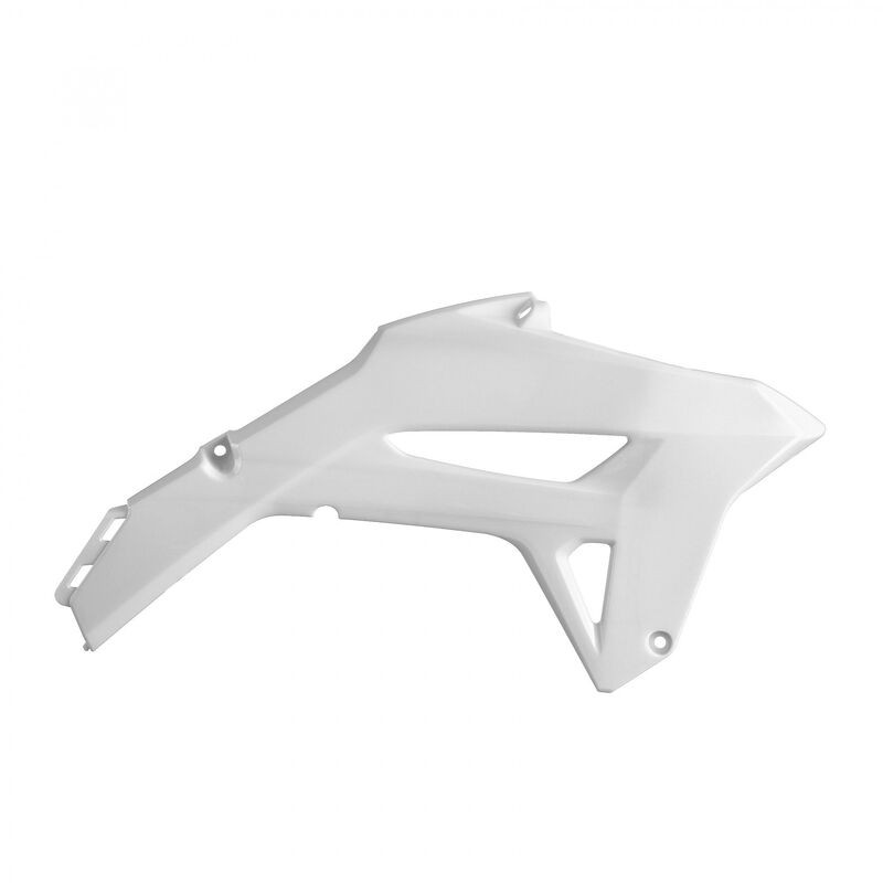 Cache Radiateur Polisport Blanc Pour Honda CRF450R 2013-2014 - Neuf En Emballage